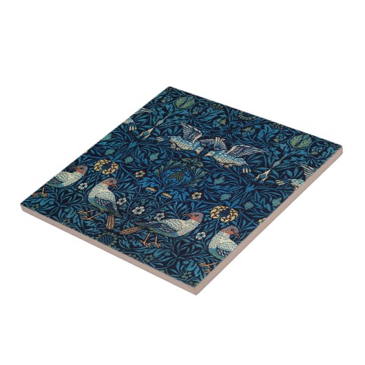 William Morris Blue Birds Tapestry Classic Fliese (Seite)