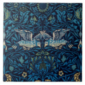 William Morris Blue Birds Tapestry Classic Fliese (Vorderseite)