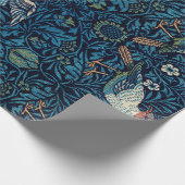 William Morris Blue Birds Tapestry Classic Geschenkpapier (Ecke)