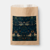 William Morris Blue Birds Tapestry Classic Geschenktütchen (Vorderseite)