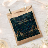 William Morris Blue Birds Tapestry Classic Geschenktütchen (Ausgeschnitten)