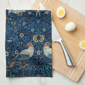 William Morris Blue Birds Tapestry Classic Geschirrtuch (Viertel Falte)