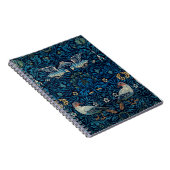 William Morris Blue Birds Tapestry Classic Notizblock (Rechte Seite)