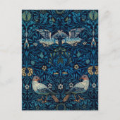 William Morris Blue Birds Tapestry Classic Postkarte (Vorderseite)