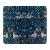 William Morris Blue Birds Tapestry Classic Schneidebrett (Vorderseite)