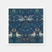 William Morris Blue Birds Tapestry Classic Serviette (Vorderseite)
