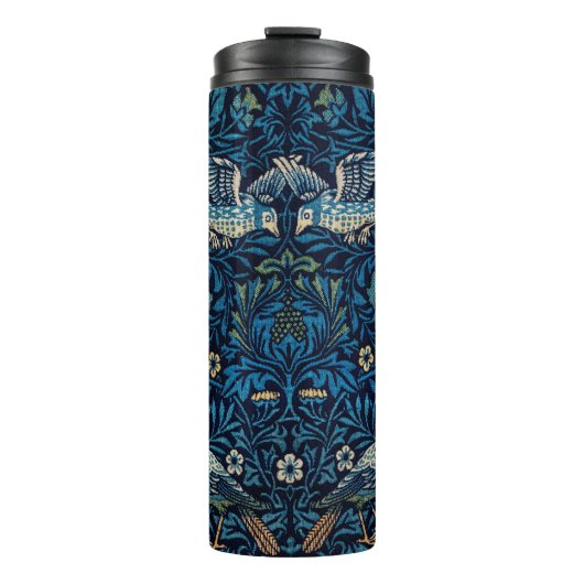 William Morris Blue Birds Tapestry Classic Thermosbecher (Vorderseite)