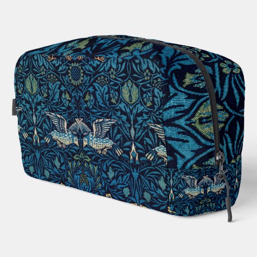 William Morris Blue Birds Tapestry Classic Waschbeutel (Rechte Ecke)