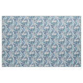 William Morris Blue Cream Floral Pattern Stoff (Yard (91,4 cm))