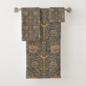 William Morris: Blue Honeysuckle Bath Towel Set (Insitu)