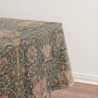 William Morris: Blue Honeysuckle Tablecloth Tischdecke