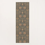 William Morris: Blue Honeysuckle Yoga Mat Yogamatte (Rückseite)