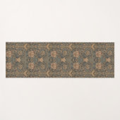 William Morris: Blue Honeysuckle Yoga Mat Yogamatte (Vorderseite (Horizontal))