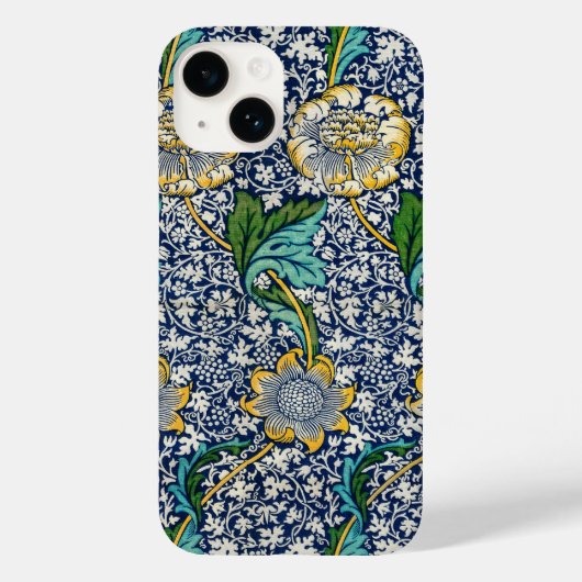 William Morris blue Kennet iPhone 14 Fall Case-Mate iPhone Hülle (Rückseite)