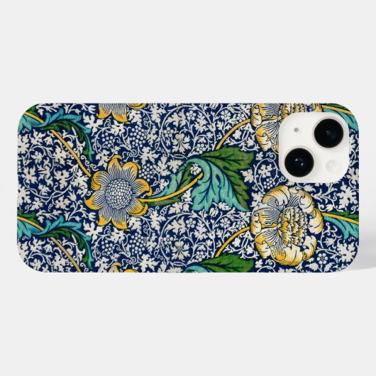William Morris blue Kennet iPhone 14 Fall Case-Mate iPhone Hülle (Rückseite (Horizontal))