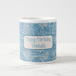 William Morris Blue Marigold Jumbo-Tasse