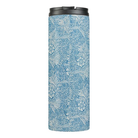 William Morris Blue Marigold Monogram Thermosbecher (Rückseite)
