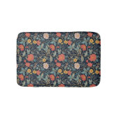 William Morris Blue Teal Arts & Crafts Floral Badematte (Vorderseite)