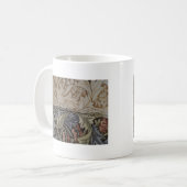 William Morris Bluebell Tapestry Design Kaffeetasse (Vorderseite Links)