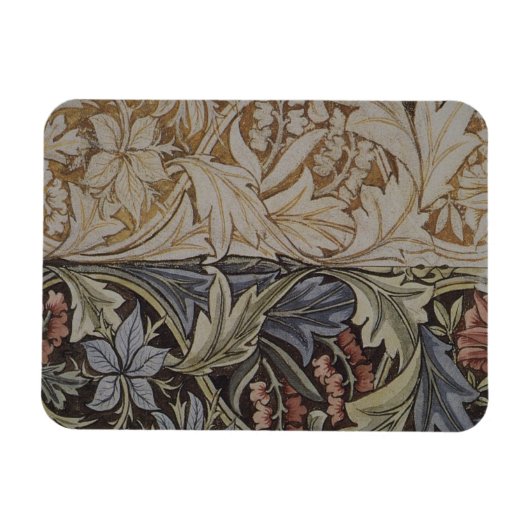 William Morris Bluebell Tapestry Design Magnet (Horizontal)