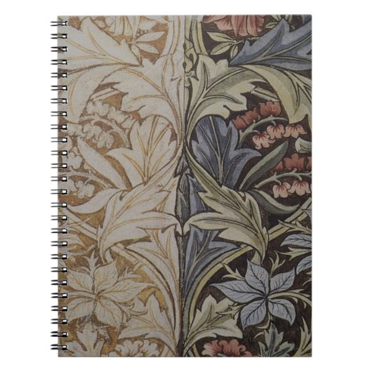 William Morris Bluebell Tapestry Design Notizblock (Vorderseite)