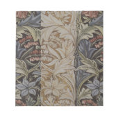William Morris Bluebell Tapestry Design Notizblock (Vorderseite)