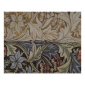 William Morris Bluebell Tapestry Design Poster (Vorderseite)