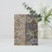 William Morris Bluebell Tapestry Design Postkarte (Stehend Vorderseite)