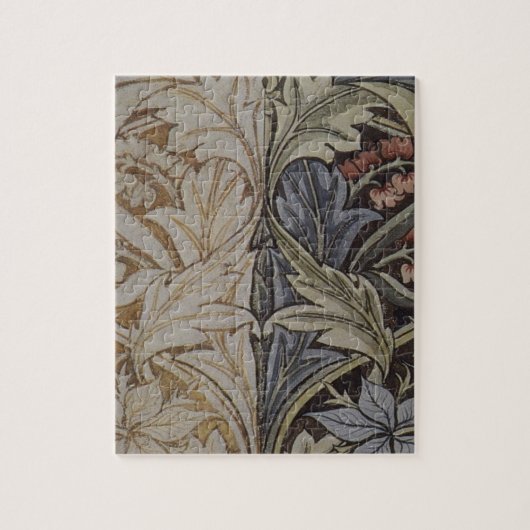 William Morris Bluebell Tapestry Design Puzzle (Vertikal)