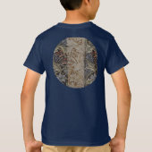 William Morris Bluebell Tapestry Design T-Shirt (Rückseite)
