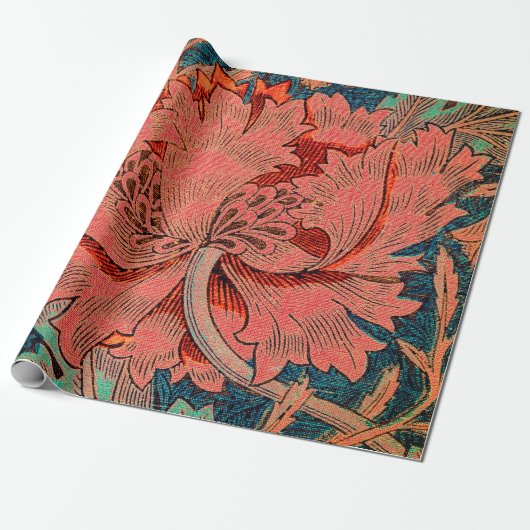 William Morris BLUME GIFT WRAPPT Geschenkpapier (Ungerollt)