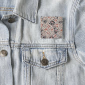 William Morris Blume Grafton Wallpaper Button (Beispiel)