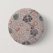 William Morris Blume Grafton Wallpaper Button (Vorderseite)