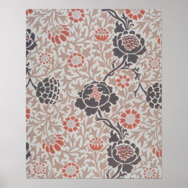 William Morris Blume Grafton Wallpaper Poster