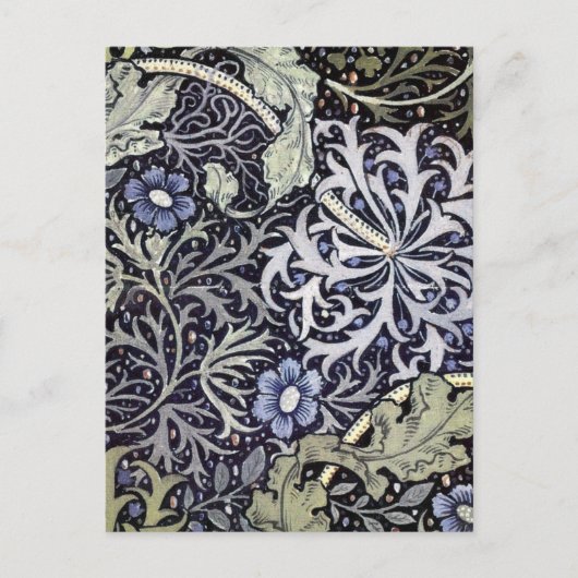 William Morris Blumen Postkarte (Vorderseite)
