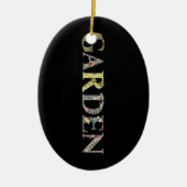 William Morris Blumengarten Motto und Rahmen Keramik Ornament (Vorne)