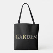 William Morris Blumengarten Motto und Rahmen Tasche (Rückseite)