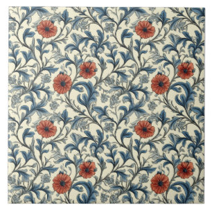 William Morris Blumenmuster Fliese