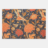 William Morris, Blumenmuster Geschenkpapier Set (Vorderseite)