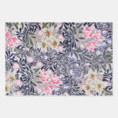 William Morris, Blumenmuster Geschenkpapier Set (Vorderseite 3)