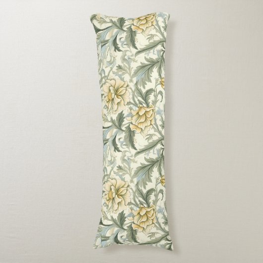 William Morris, Blumenmuster, Kunst und Handwerk Seitenschläferkissen (Vorderseite Vertikal)