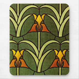 William Morris-Blumenmuster - Mousepad