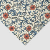 William Morris Blumenmuster Seidenpapier (Ausschnitt)