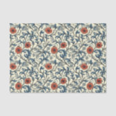 William Morris Blumenmuster Seidenpapier (Vorderseite)