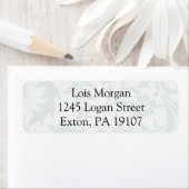 William Morris Borage Ceiling Paper in Blue (Insitu)