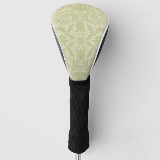William Morris Borage Wedding Soft Green Golf Headcover (Vorderseite)