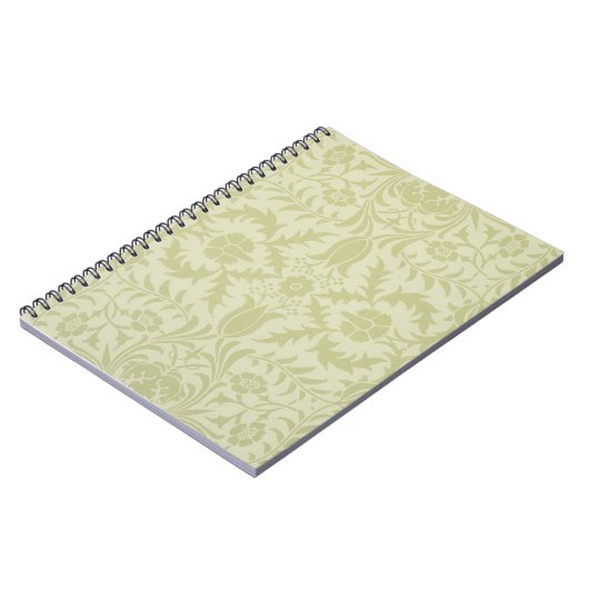 William Morris Borage Wedding Soft Green Notizblock (Linke Seite)