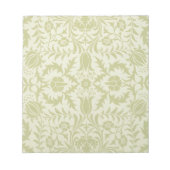 William Morris Borage Wedding Soft Green Notizblock (Vorderseite)
