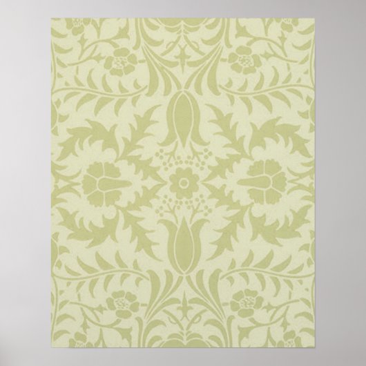William Morris Borage Wedding Soft Green Poster (Vorne)