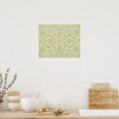 William Morris Borage Wedding Soft Green Poster (Küche)